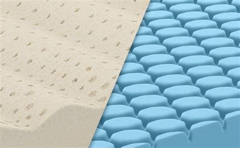 latex foam vs foundation mattress